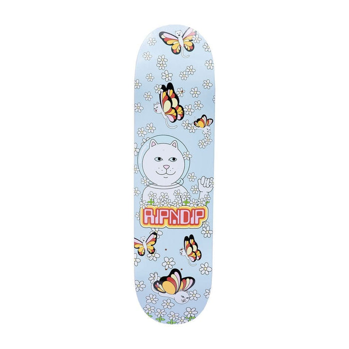 RIPNDIP 8.5 Butterfly Skateboard Deck Lavender