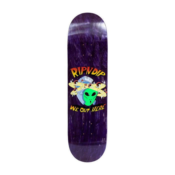 RIPNDIP 8.00 Out of this World Skateboard Deck Purple