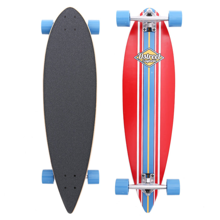 D Street 35 Pintail Ocean Complete Skateboard Cruiser Red