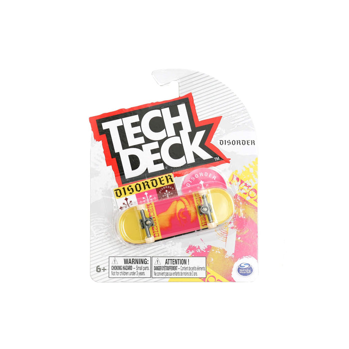 Tech Deck 96mm Disorder Visions Fingerboard Yellow