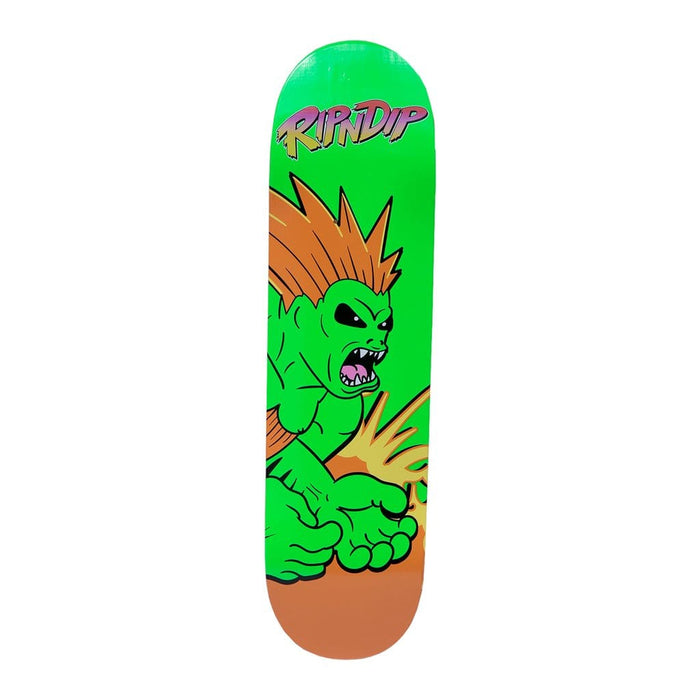 RIPNDIP 8.00 Button Mash Skateboard Deck Green