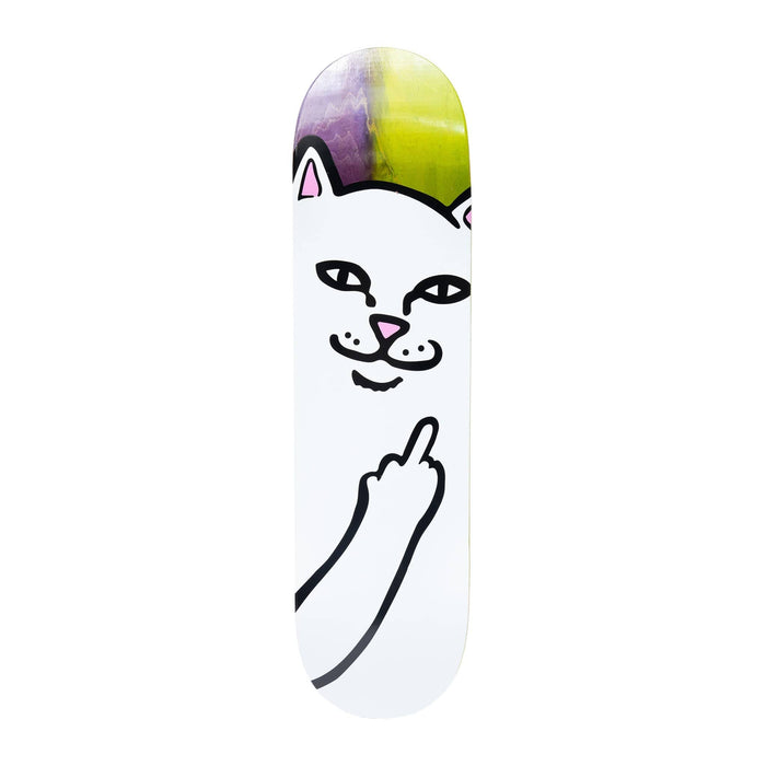 RIPNDIP 8.5 Lord Nermal Skateboard Deck Lime/Purple