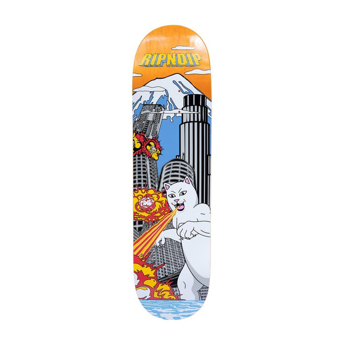 RIPNDIP 8.00 Nermzilla Skateboard Deck Orange