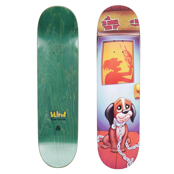 Blind 8.375 Tim Gavin Dog Pound HT Popsicle Skateboard Deck
