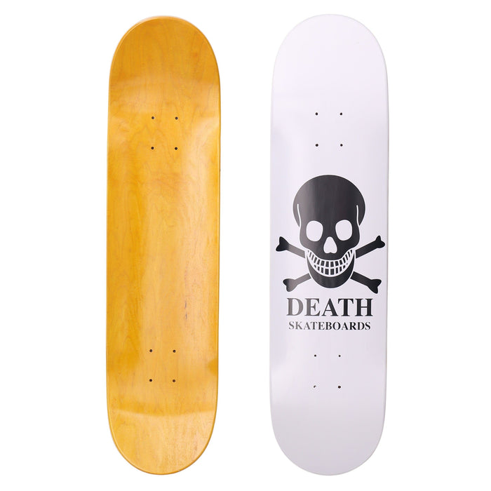 Death Skateboards 8.25 OG Skull White Skateboard Deck