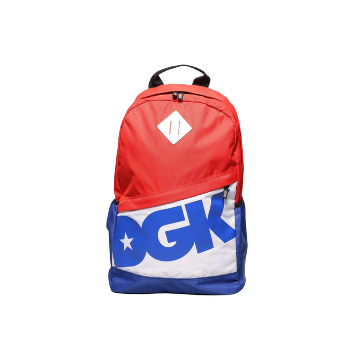 DGK Angle Backpack Bag Red / Blue