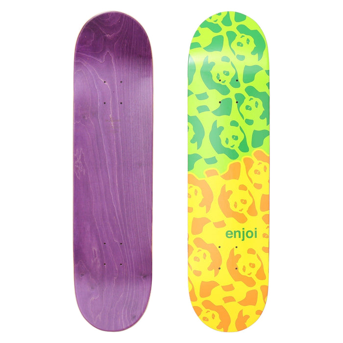 Enjoi 8 Cornacopia Skateboard Deck Green / Yellow