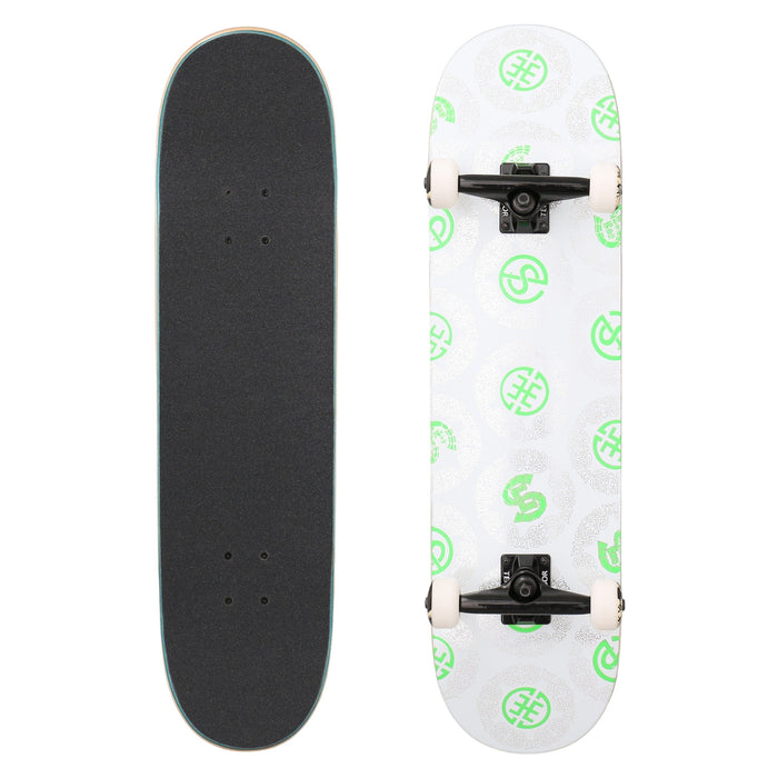 Evisen 8.38 Circle Syndicate Am Complete Skateboard White
