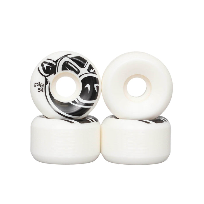 Pig 54mm C-Line Conical Wheels White