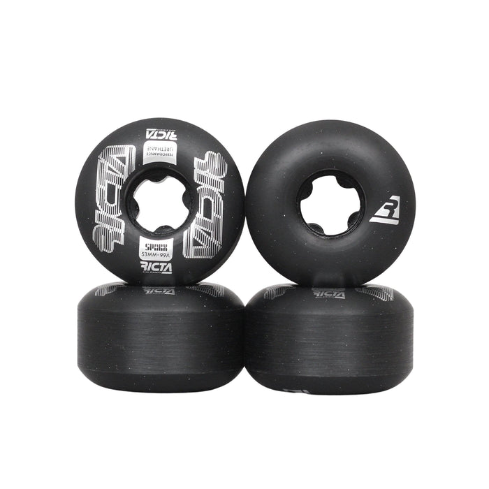 Ricta 53mm 99A Framework Sparx Skateboard Wheels Black