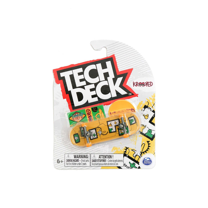 Tech Deck 96mm Krooked Anderson Frames Fingerboard Yellow