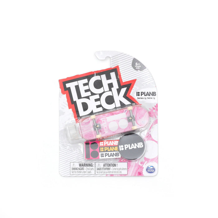 Tech Deck 96mm Plan B Leticia Wavy Fingerboard Pink