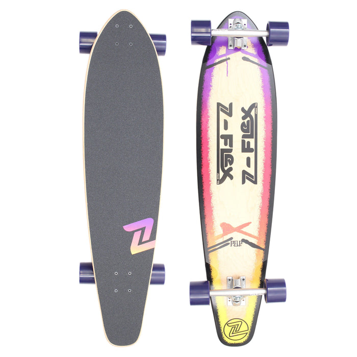 Z-Flex 39 P.O.P Roundtail Longboard Purple